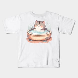 Toasty Kitten Kids T-Shirt